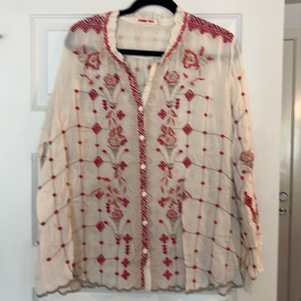 Johnny Was Gorgeous Blouse
